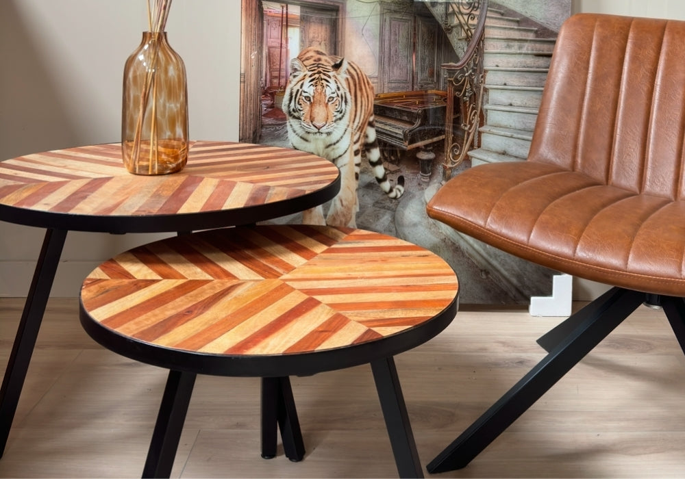 Bijzettafels (set van 2)