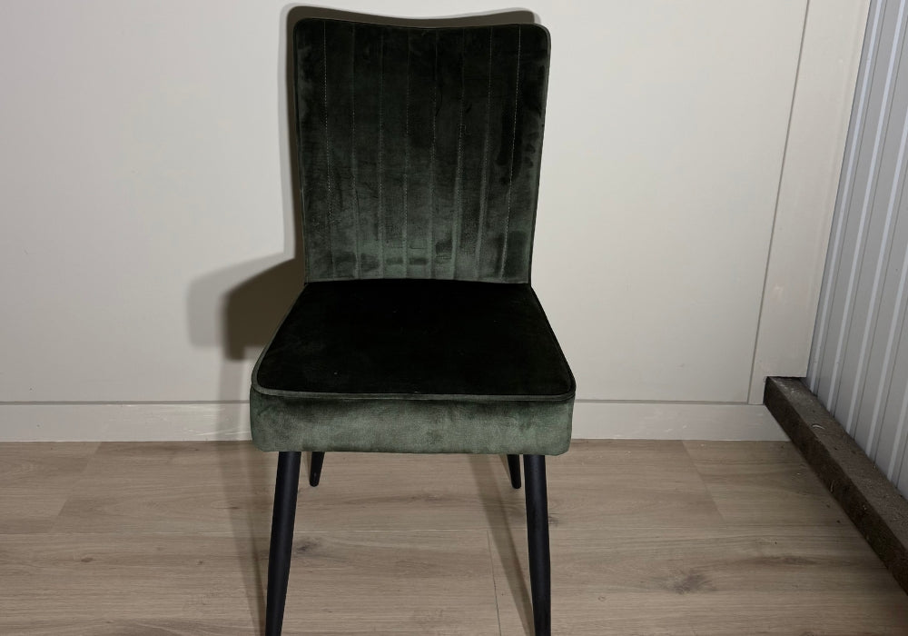 Stoelen groen (set van 4)