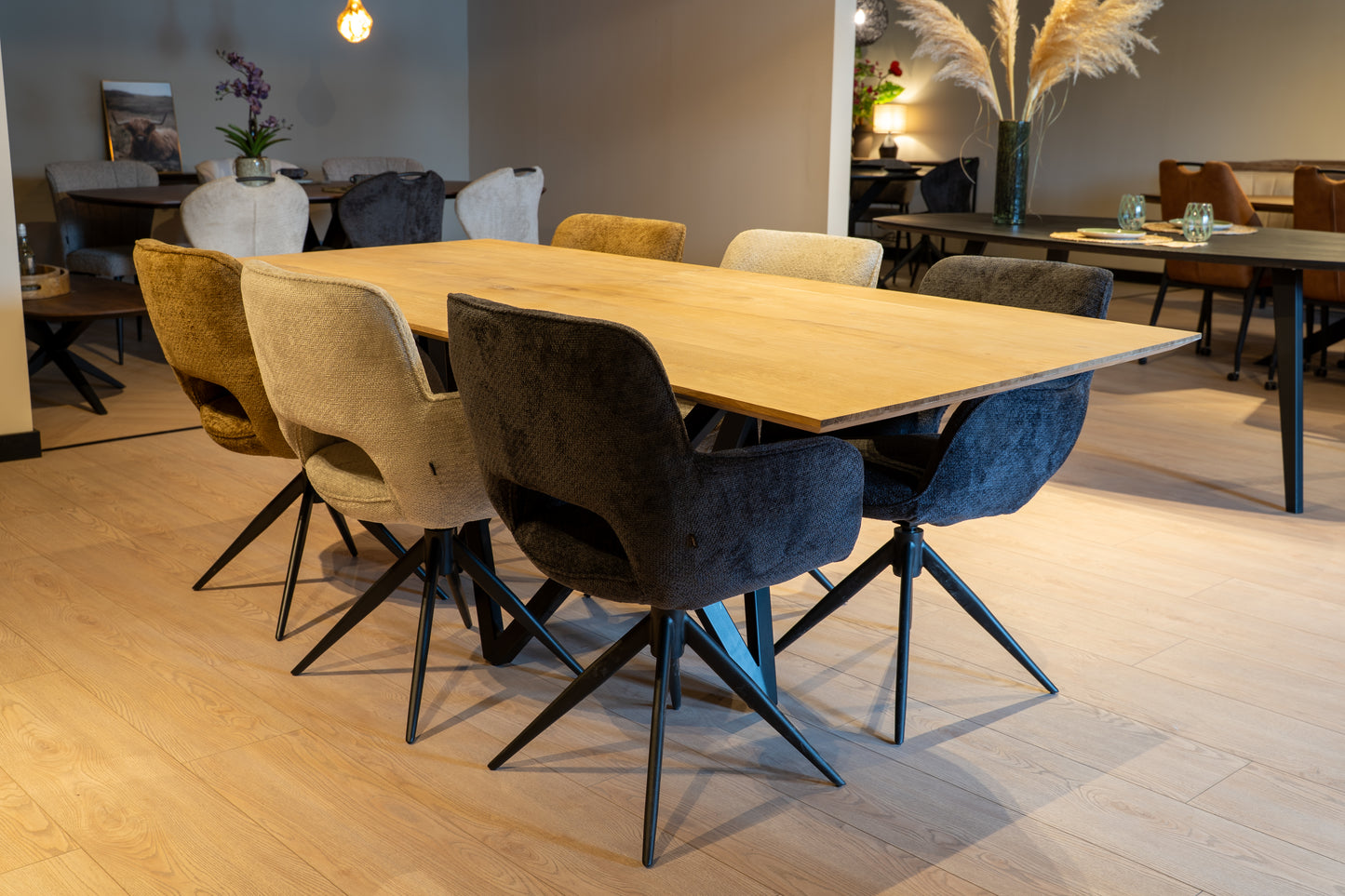 Massief Eiken Tafel Recht