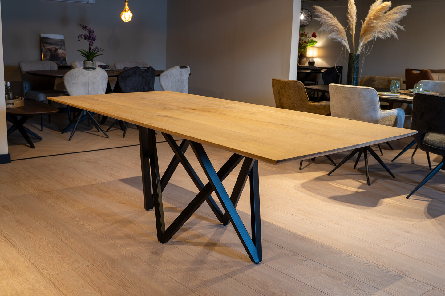 Massief Eiken Tafel Recht