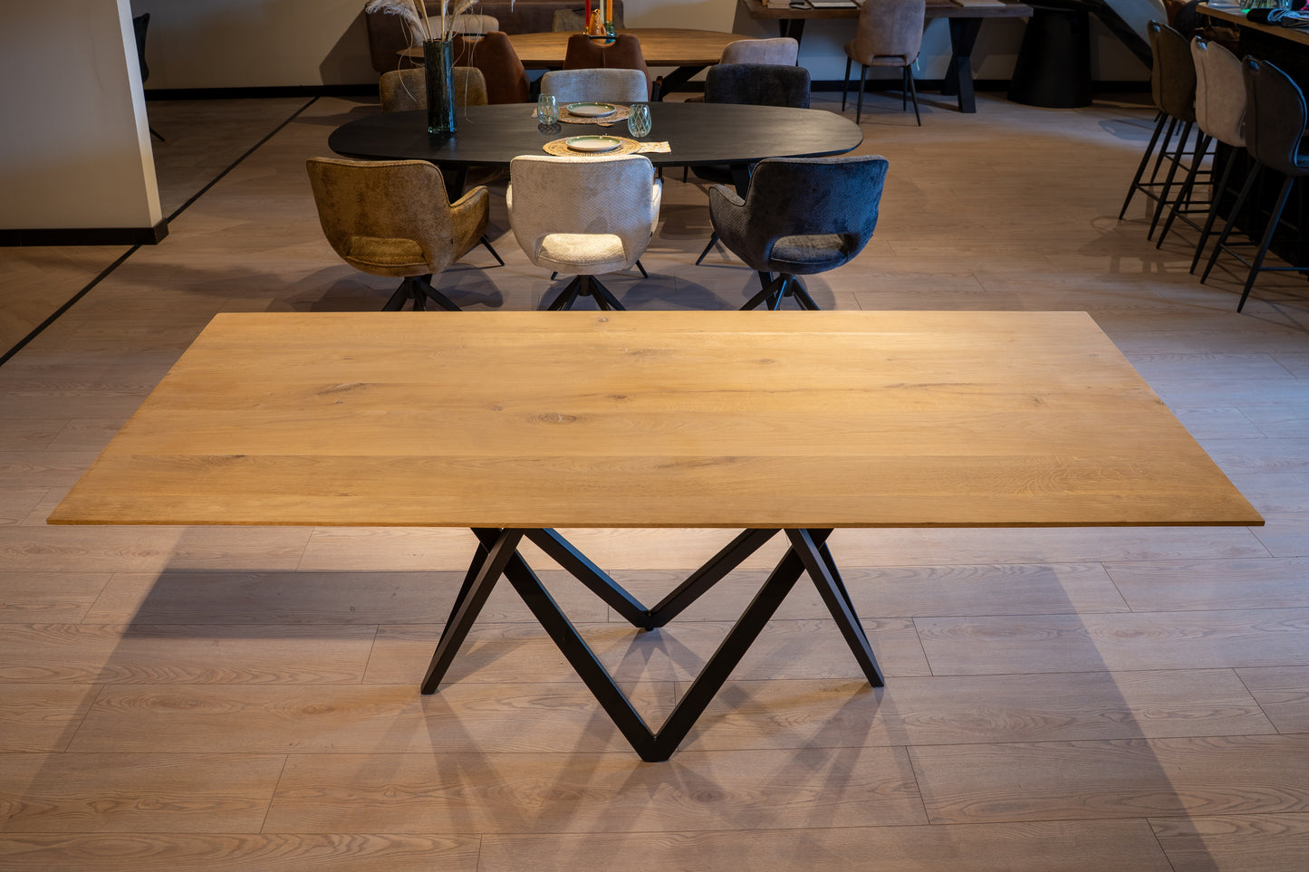 Massief Eiken Tafel Recht