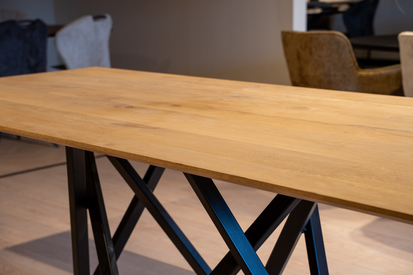 Massief Eiken Tafel Recht
